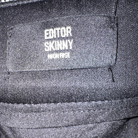 NWT Express Women's Black and White Plaid Pants - Picture 7 of 11